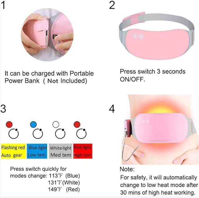 Almohadilla de Calentamiento Menstrual