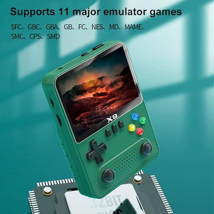 Consola de Juegos X9 con Pantalla IPS de 3,5 Pulgadas